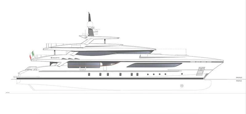 diagram aboard MEDIALLY Yacht for Sale