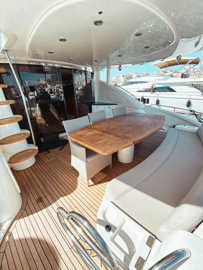 inside of a boat aboard HELENA Yacht for Sale