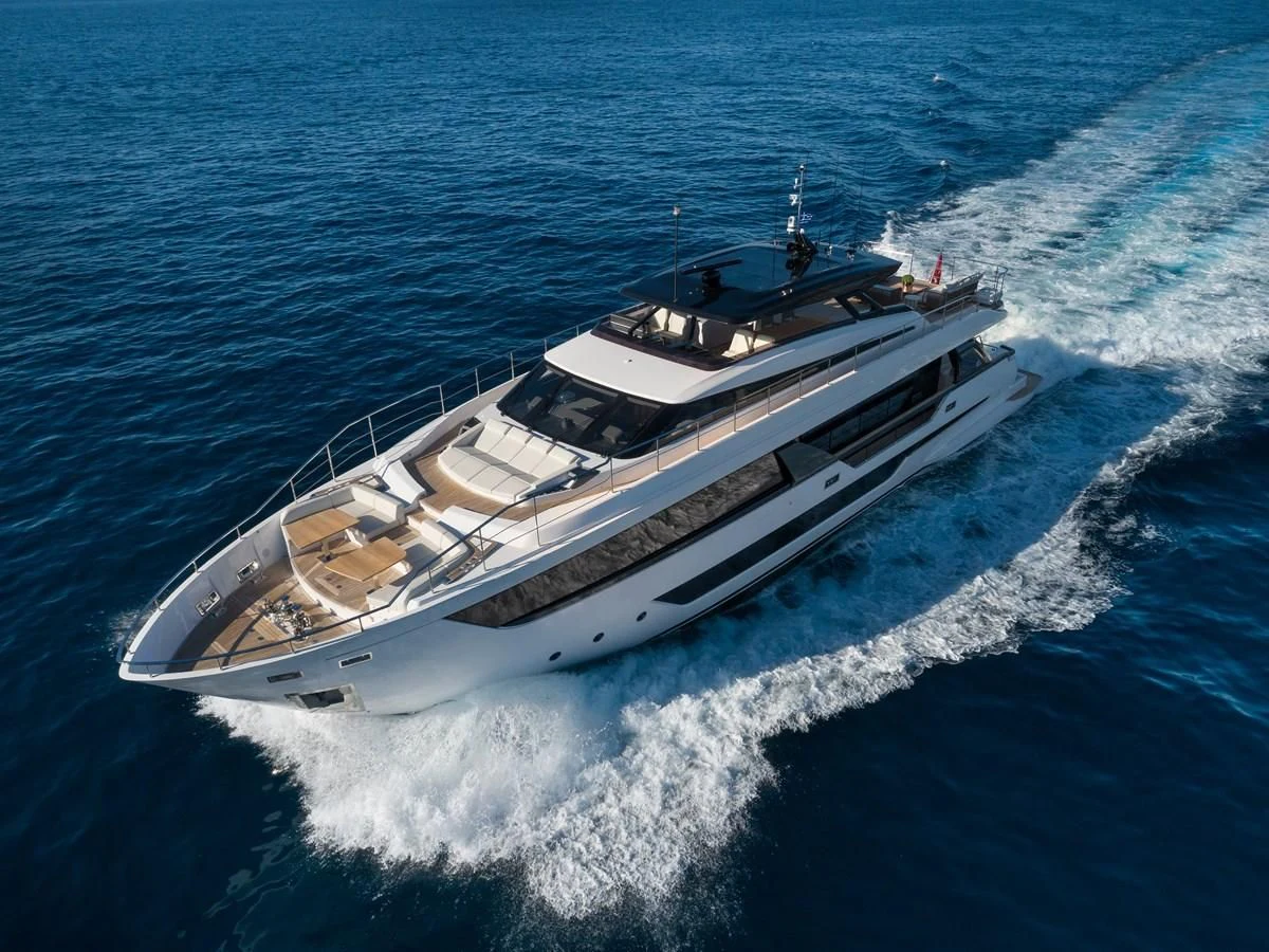 a ship on the water aboard SPICA Yacht for Sale