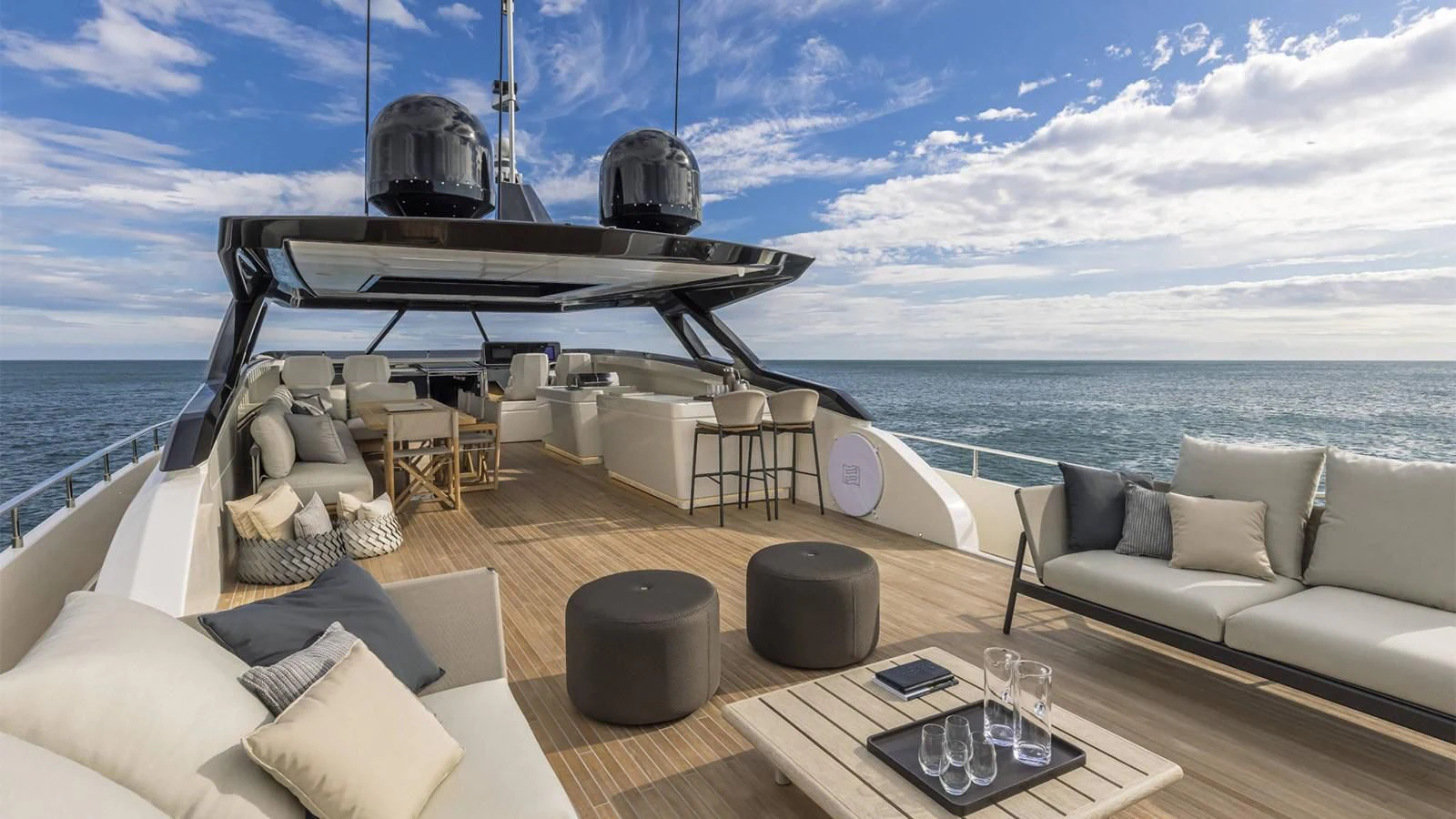 a boat on a boat aboard SPICA Yacht for Sale
