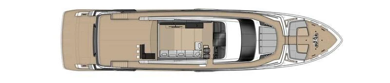 a gold and black electronic device aboard SPICA Yacht for Sale