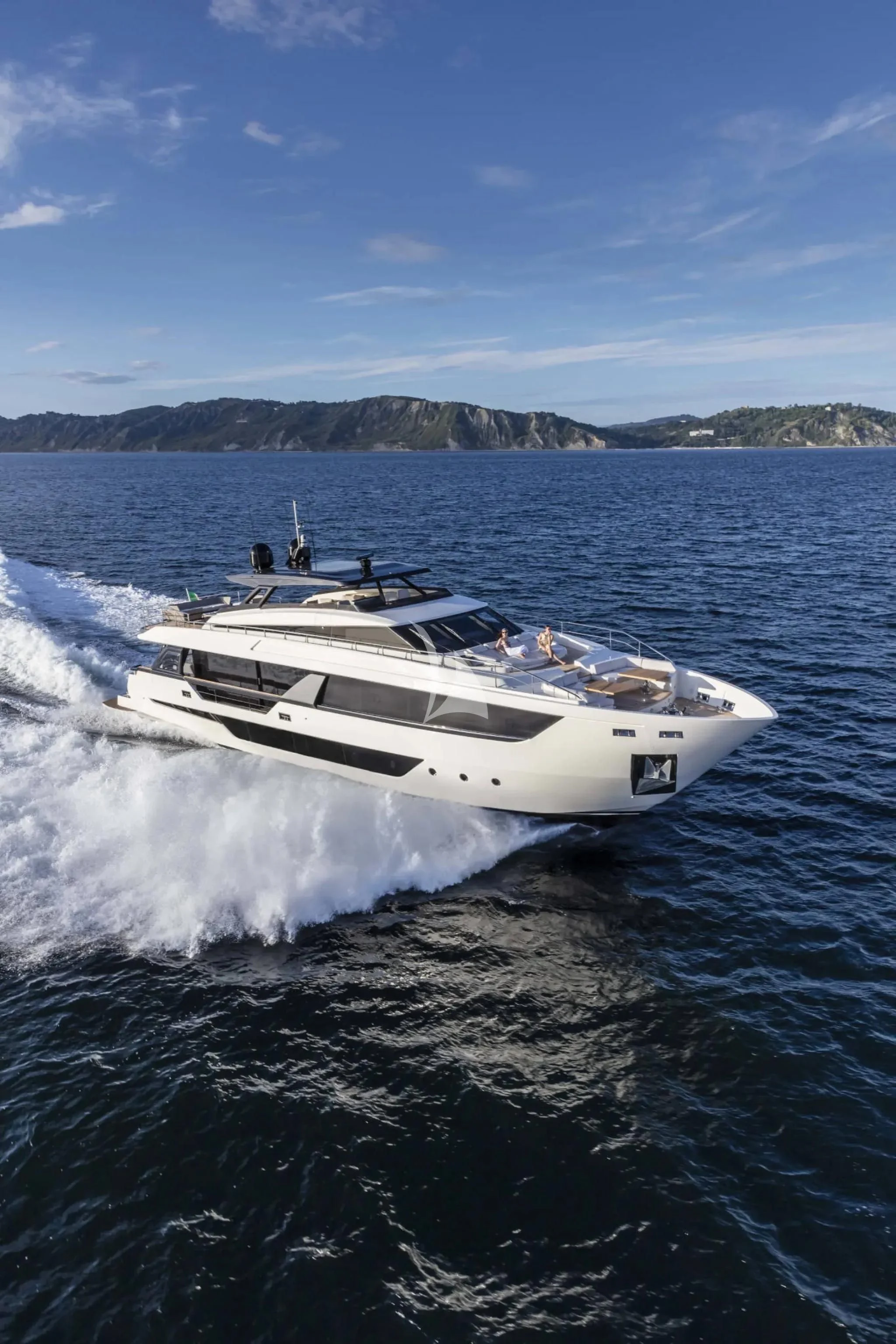 a boat on the water aboard SPICA Yacht for Sale