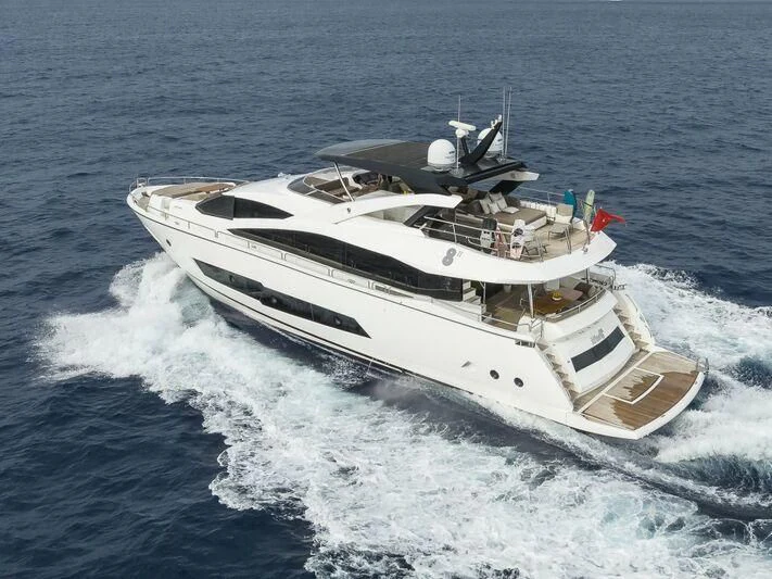 a boat on the water aboard AFTER 8 II Yacht for Sale