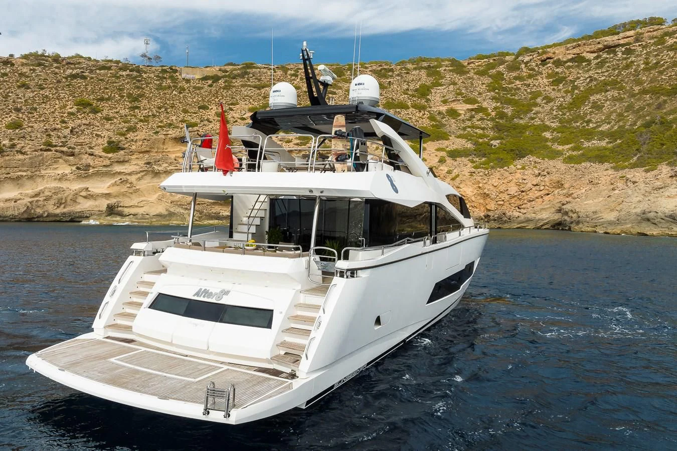 a boat on the water aboard AFTER 8 II Yacht for Sale