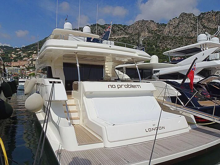 diagram, engineering drawing aboard NO PROBLEM OF LONDON Yacht for Sale