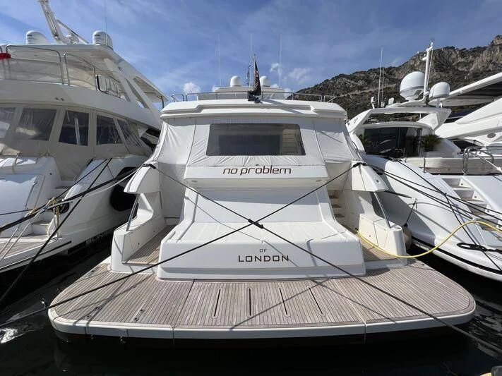 diagram aboard NO PROBLEM OF LONDON Yacht for Sale