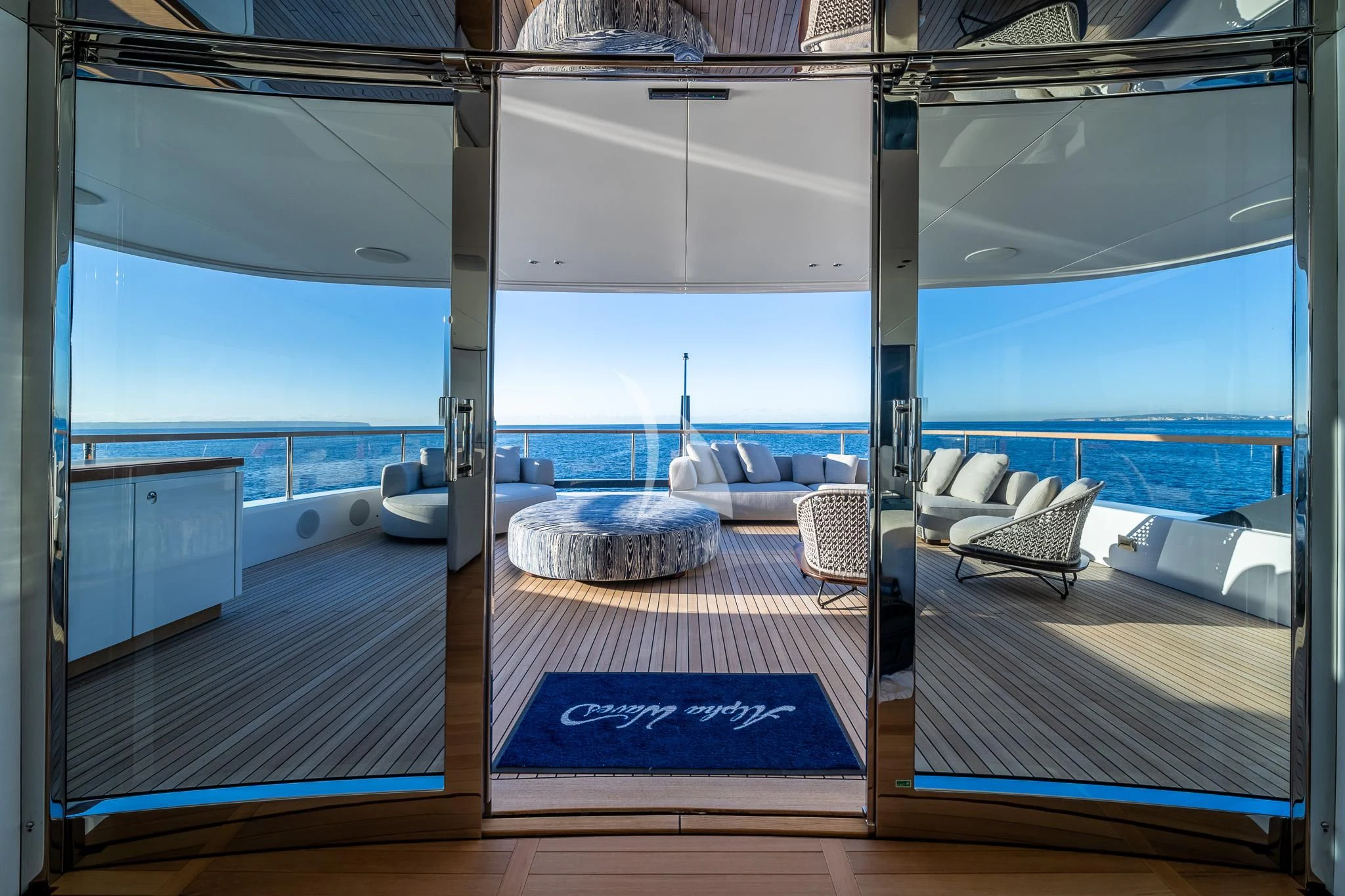 a room with a pool aboard TOSUN Yacht for Sale