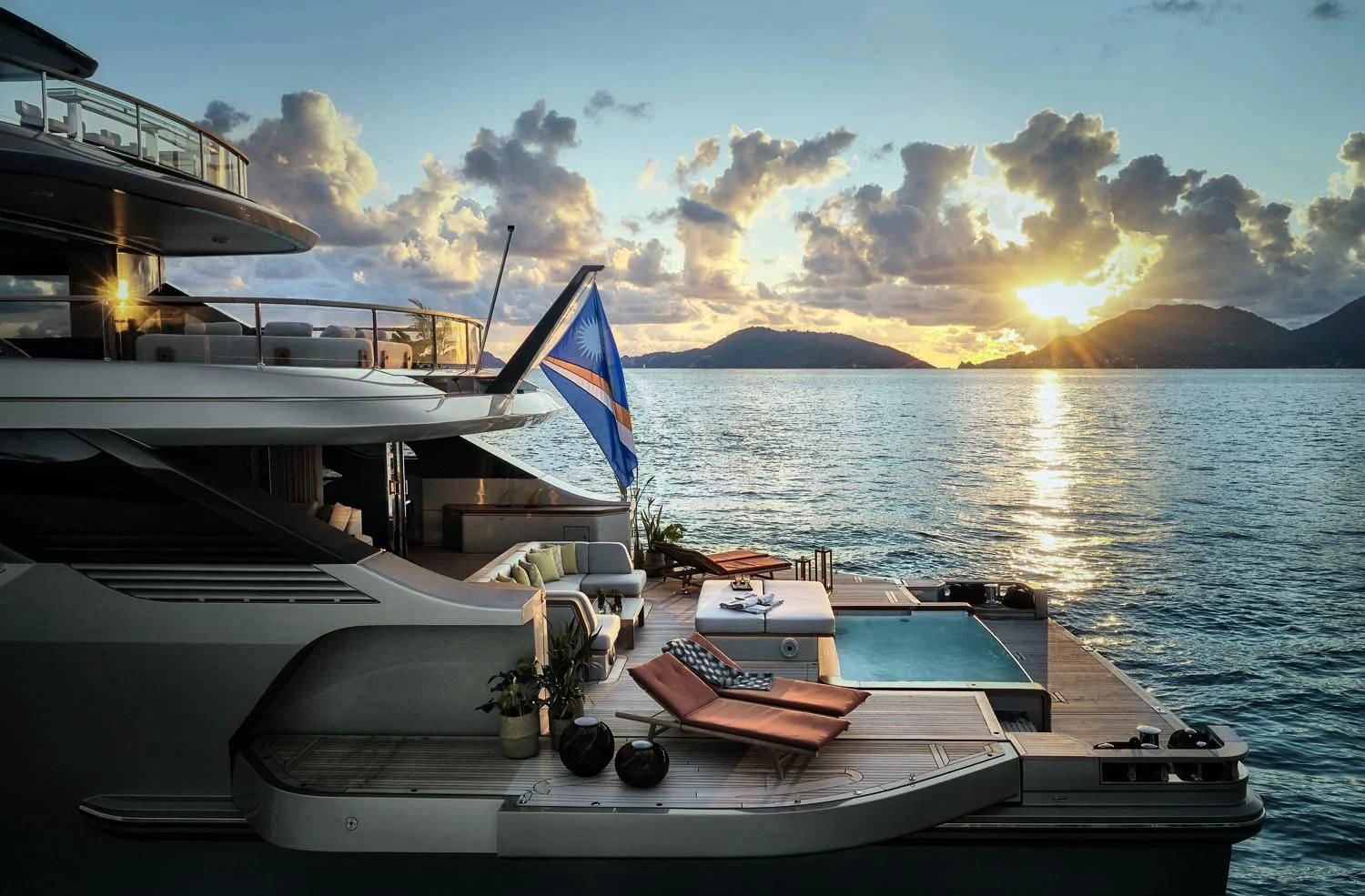 a boat on the water aboard TOSUN Yacht for Sale