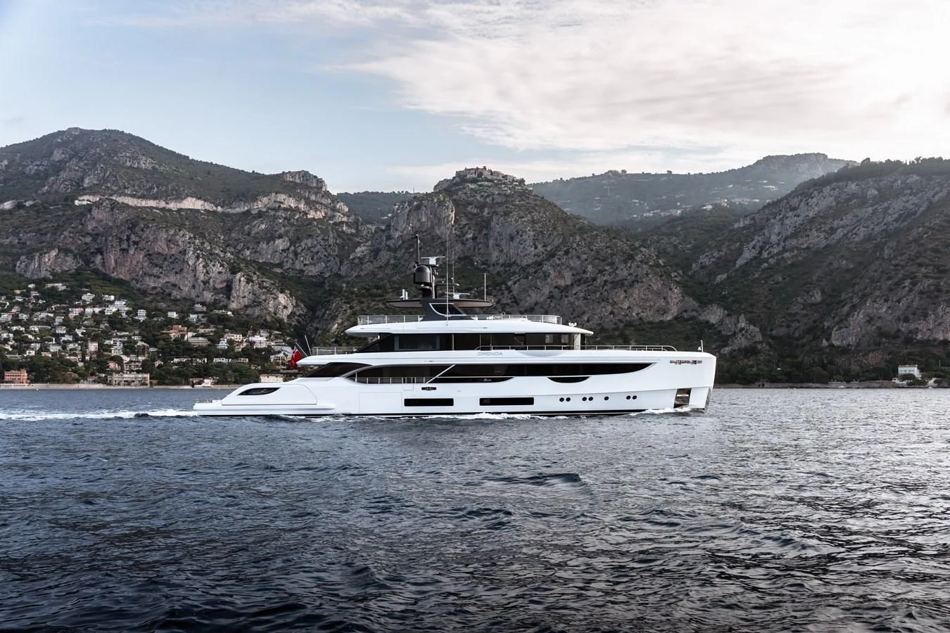 a boat in the water aboard TOSUN Yacht for Sale