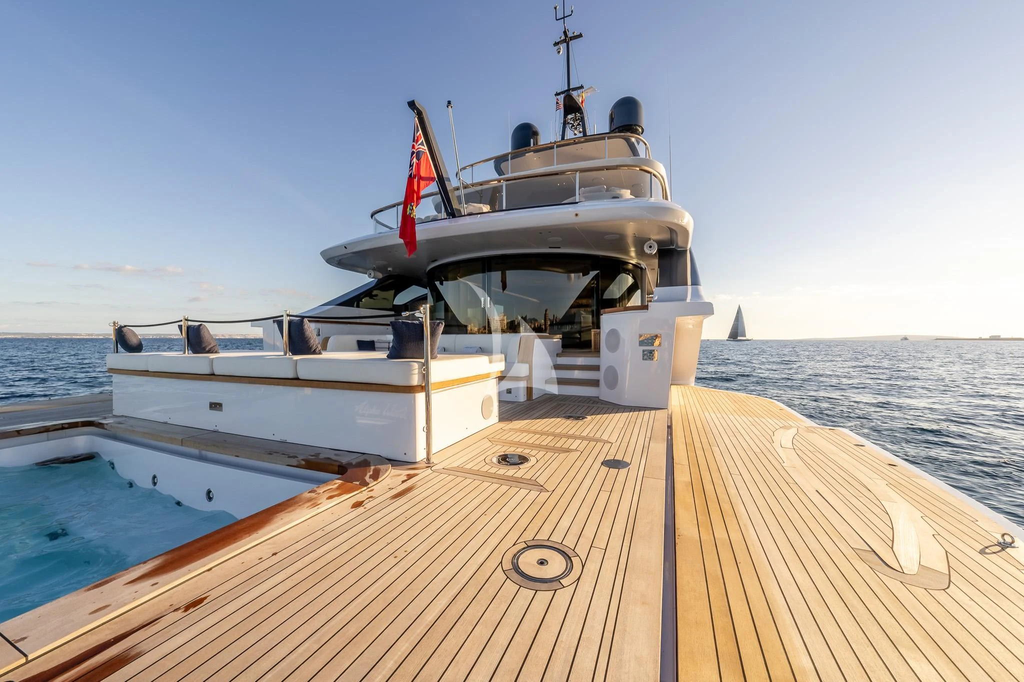 a boat on the water aboard TOSUN Yacht for Sale