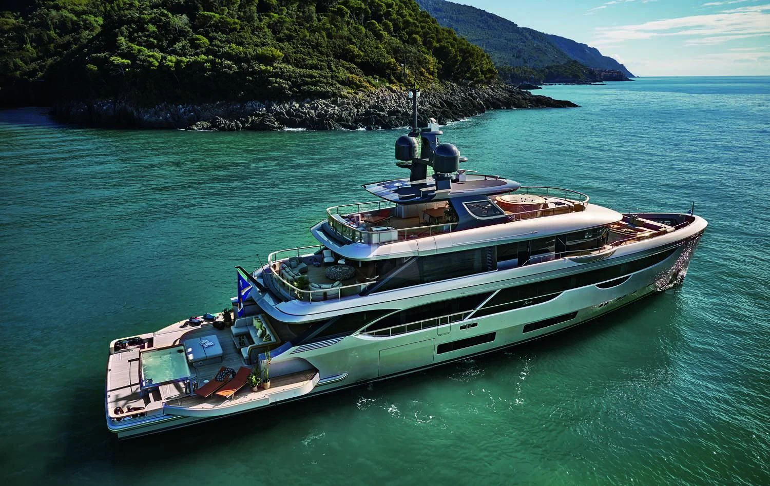 a couple of boats in the water aboard TOSUN Yacht for Sale