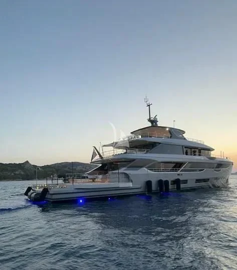 a boat on the water aboard TOSUN Yacht for Sale