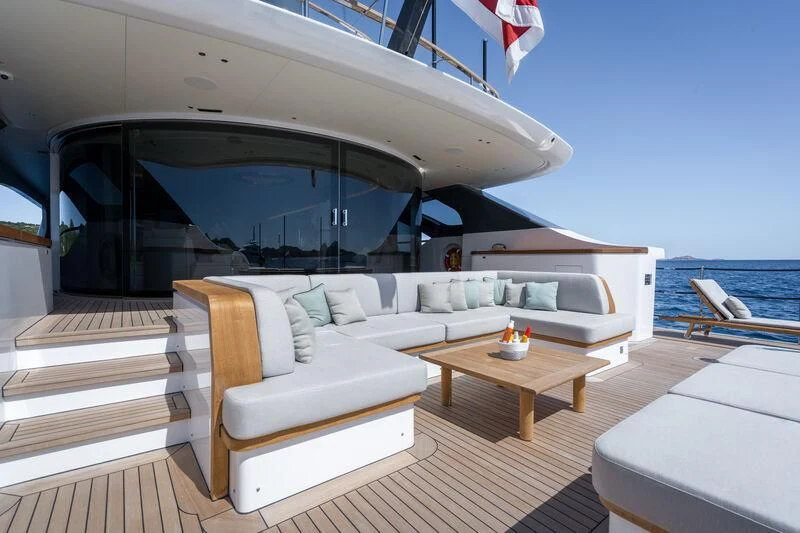 a boat on the water aboard TOSUN Yacht for Sale