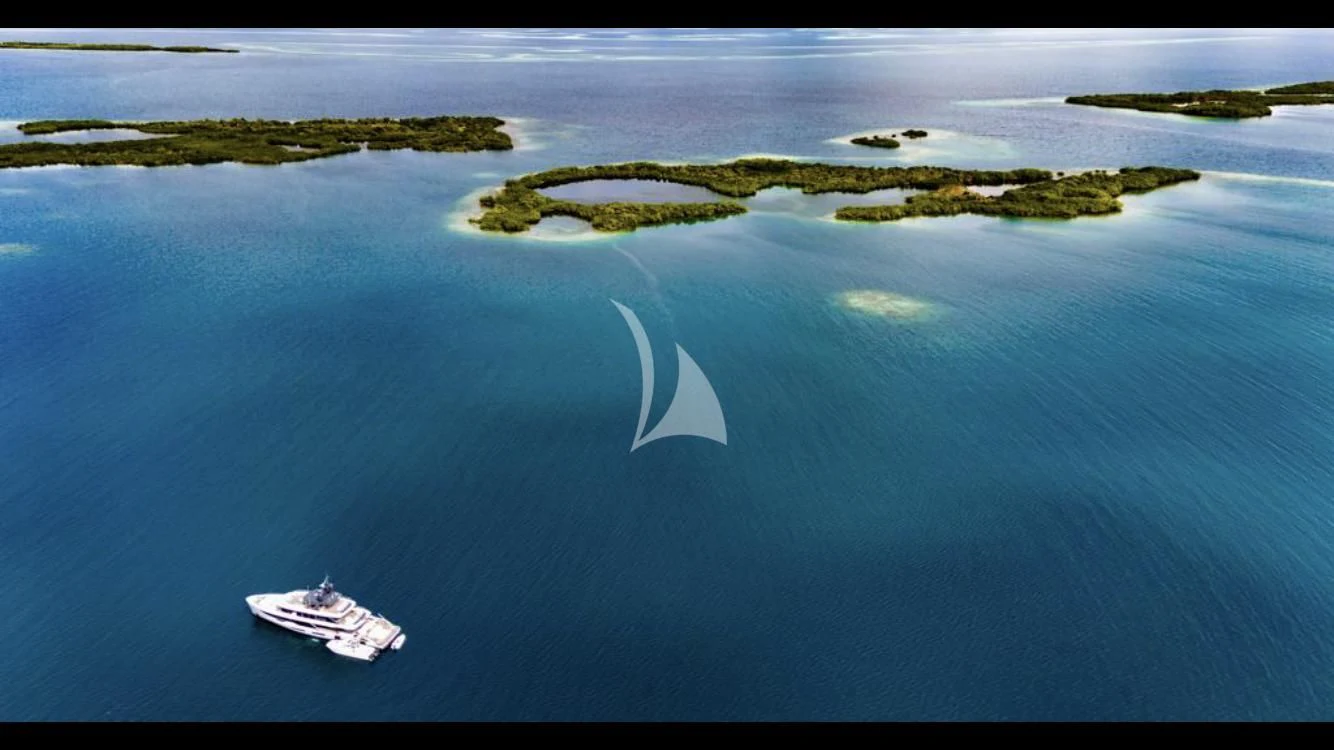 an island with islands aboard TOSUN Yacht for Sale
