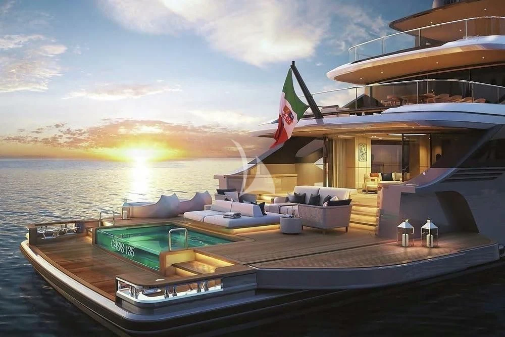 a boat on the water aboard TOSUN Yacht for Sale