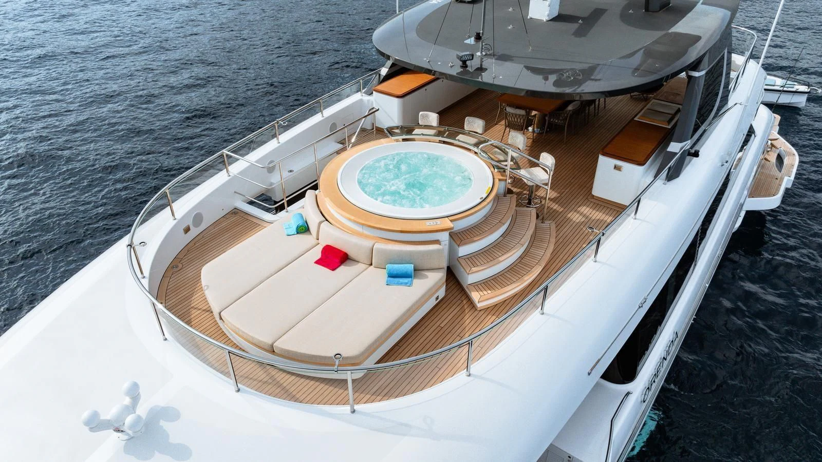 a boat on the water aboard TOSUN Yacht for Sale