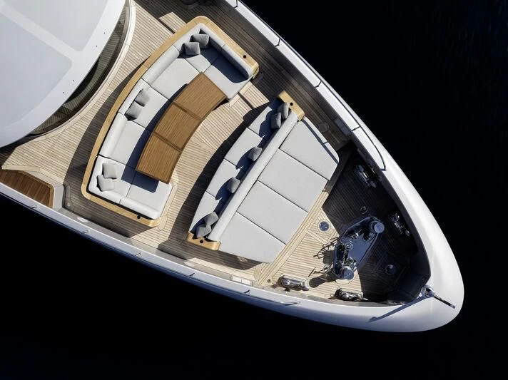a view of a space shuttle aboard TOSUN Yacht for Sale