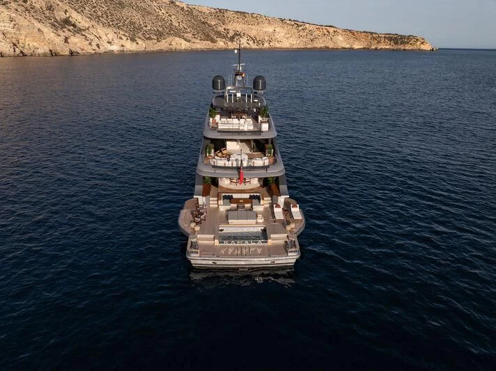 a boat on the water aboard TOSUN Yacht for Sale