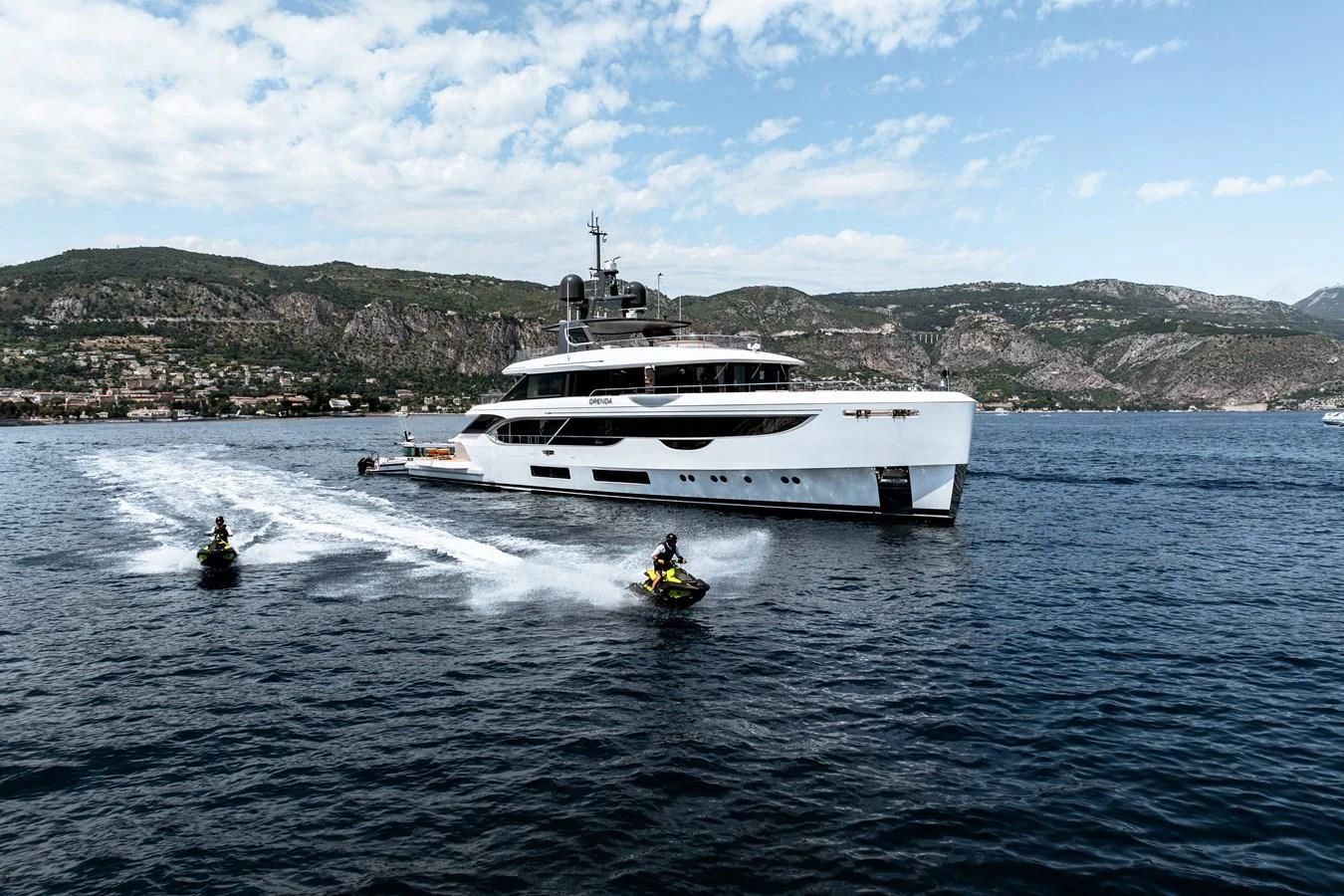 a boat on the water aboard TOSUN Yacht for Sale