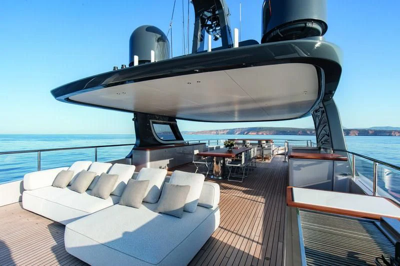 a boat on the water aboard TOSUN Yacht for Sale