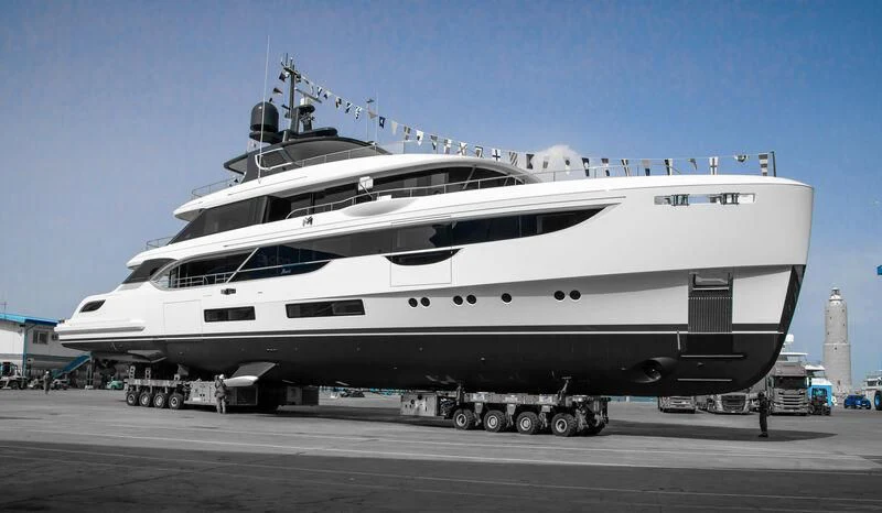 a large cruise ship aboard TOSUN Yacht for Sale