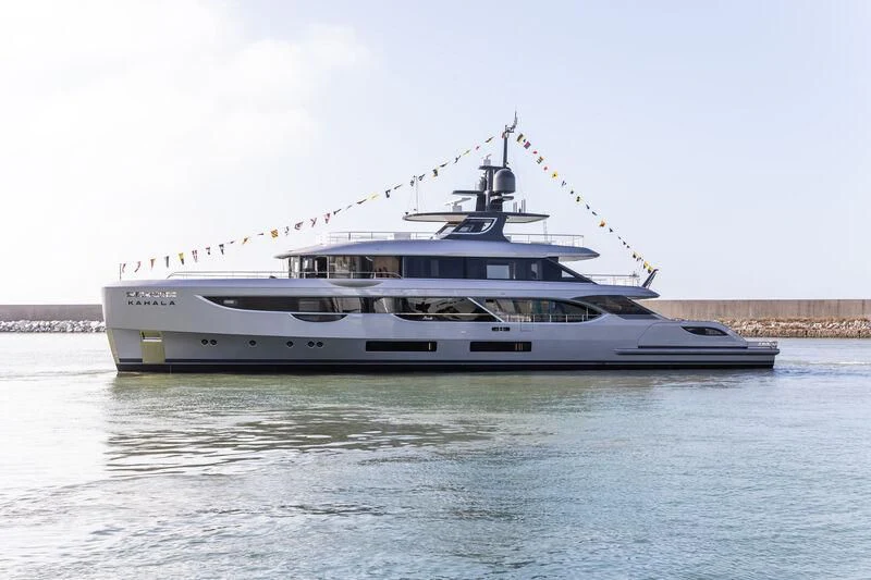 a boat on the water aboard TOSUN Yacht for Sale