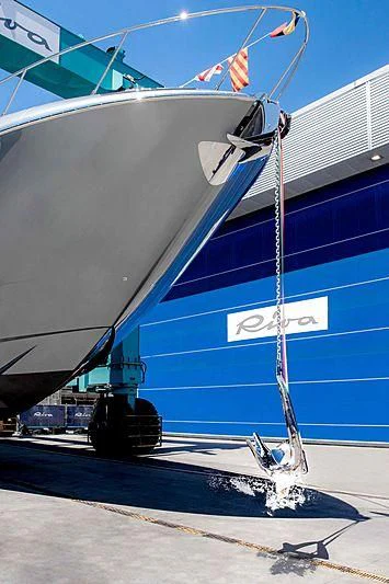 a boat on the water aboard GREY SHARK Yacht for Sale
