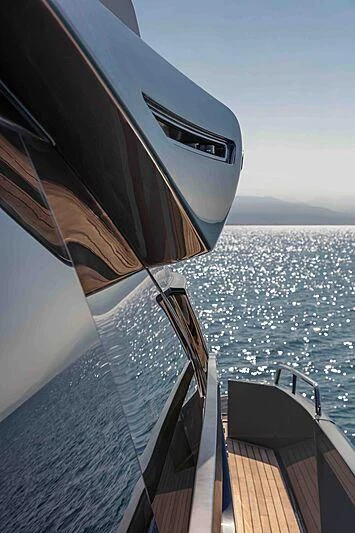 a boat on the water aboard GREY SHARK Yacht for Sale