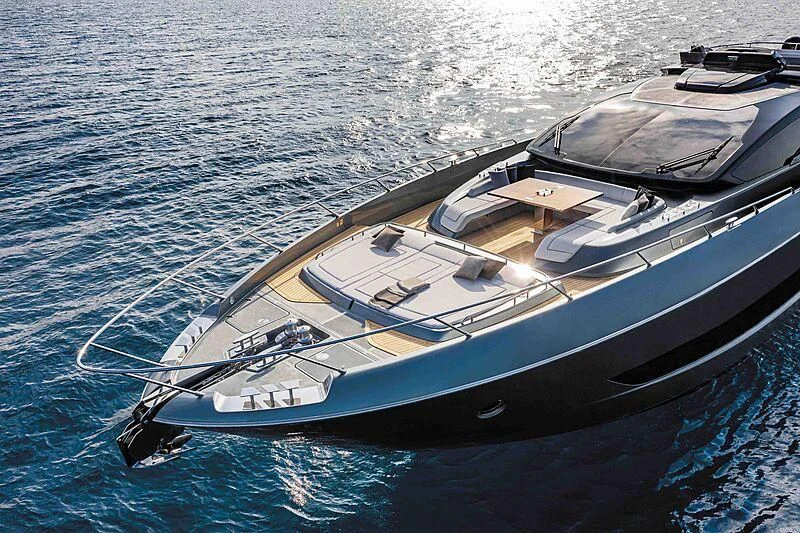 a boat on the water aboard GREY SHARK Yacht for Sale