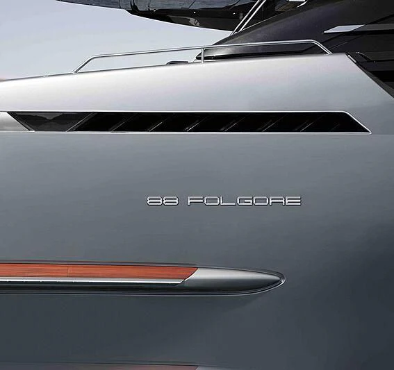 logo aboard GREY SHARK Yacht for Sale