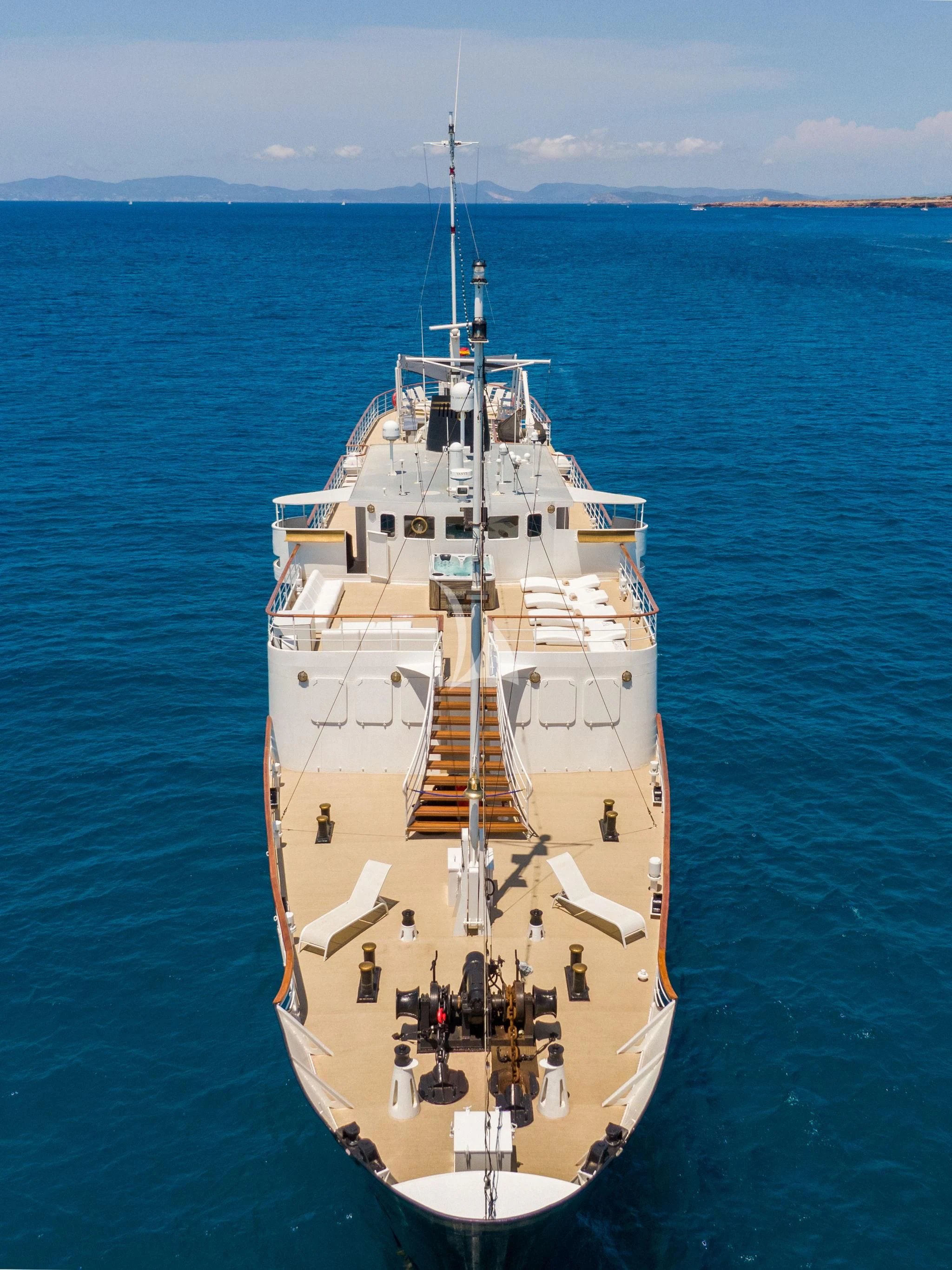a boat on the water aboard HARMONY II Yacht for Sale
