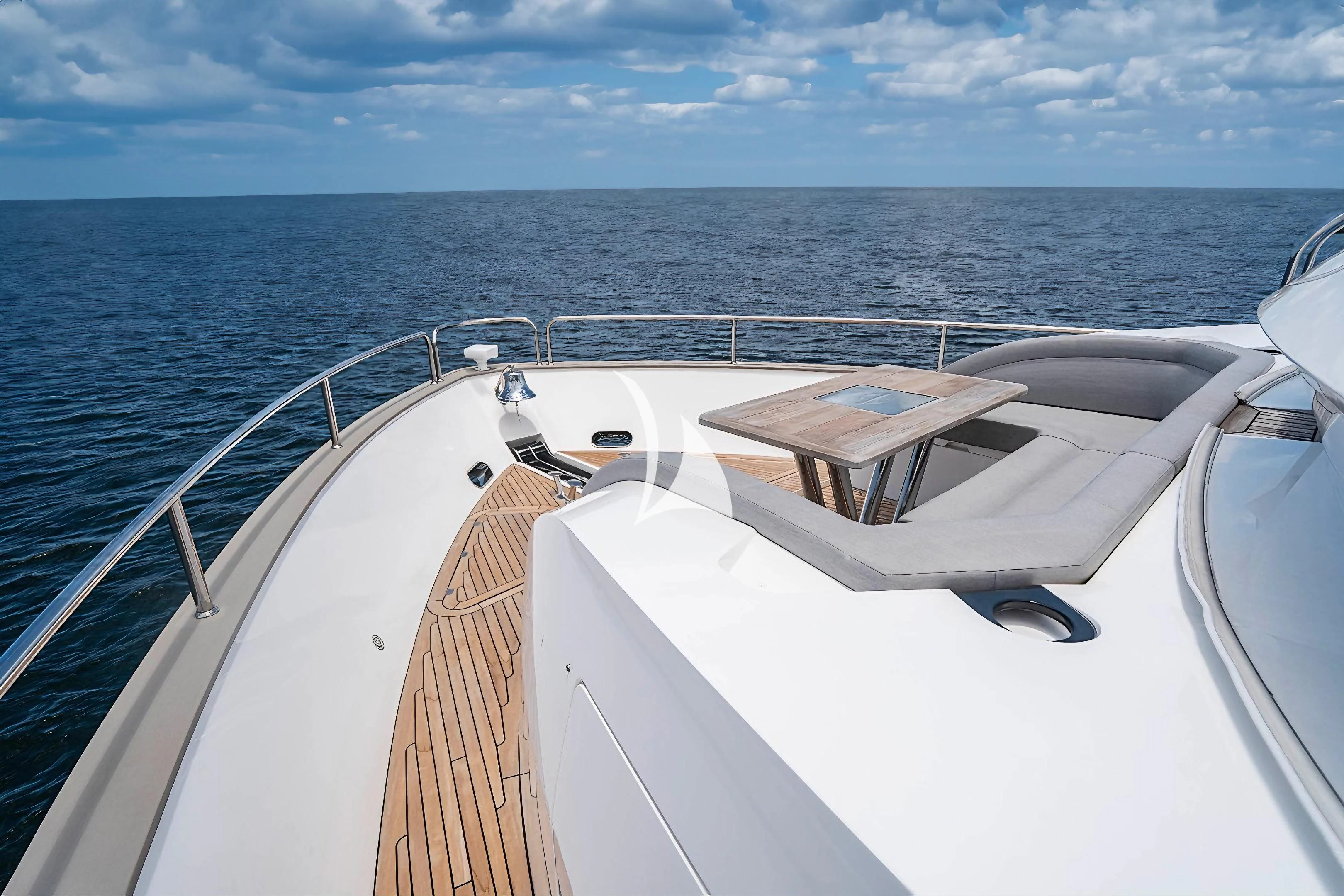 a boat on the water aboard QUANTUM Yacht for Sale