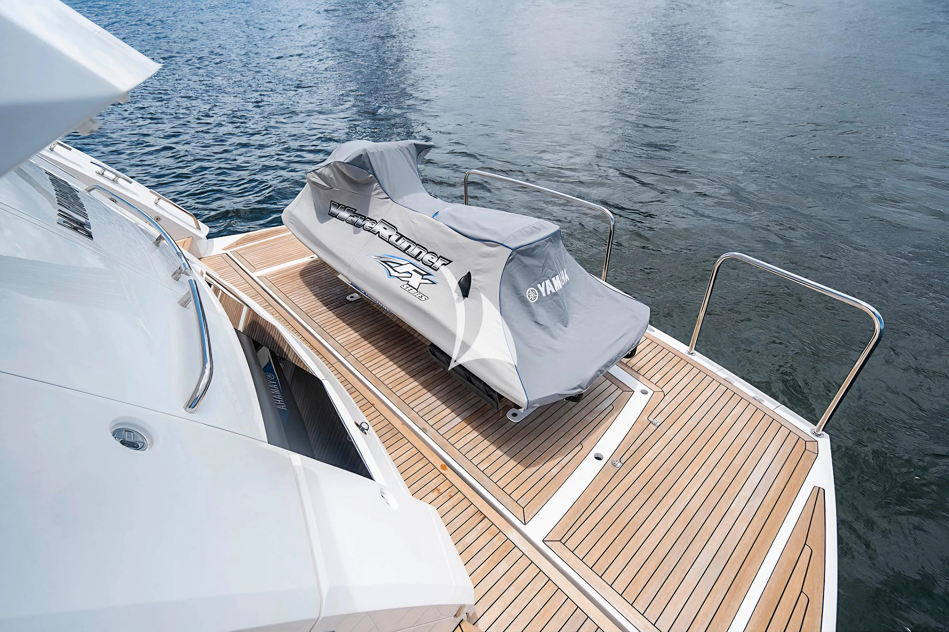 a boat on the water aboard QUANTUM Yacht for Sale
