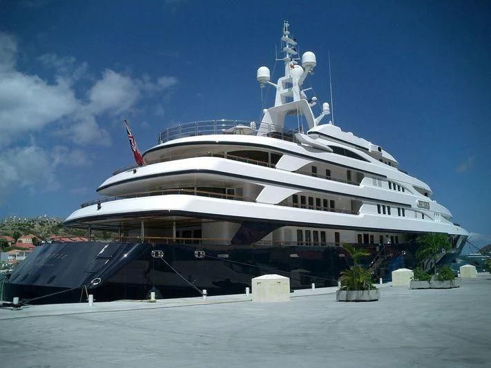 a large cruise ship aboard FREEDOM Yacht for Sale