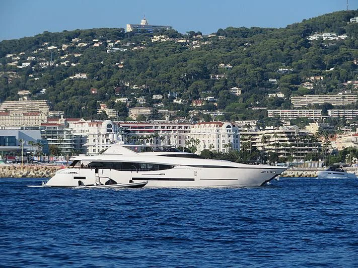 a boat on the water aboard SAFFURIYA Yacht for Sale