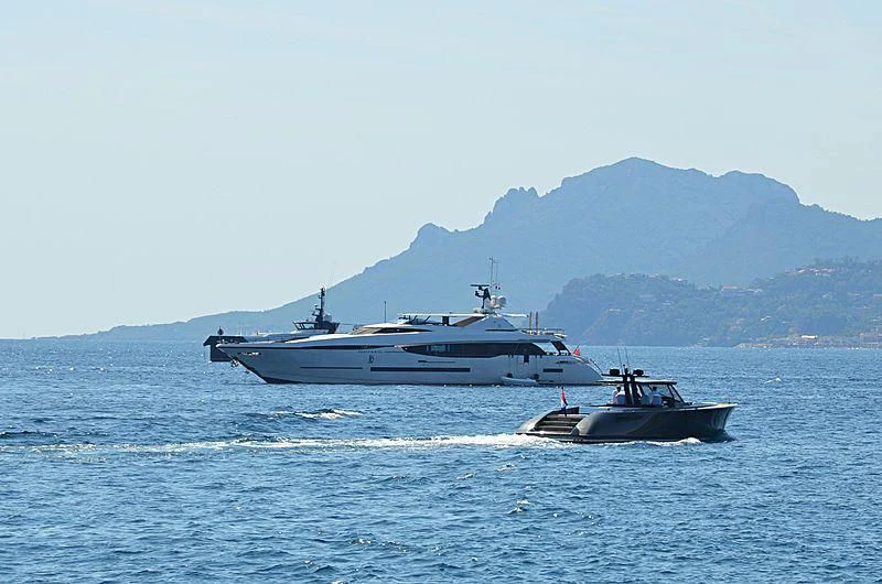 a couple of boats in the water aboard SAFFURIYA Yacht for Sale