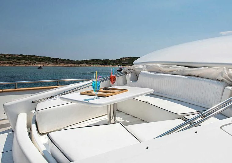 a boat on the water aboard SUGAR Yacht for Sale