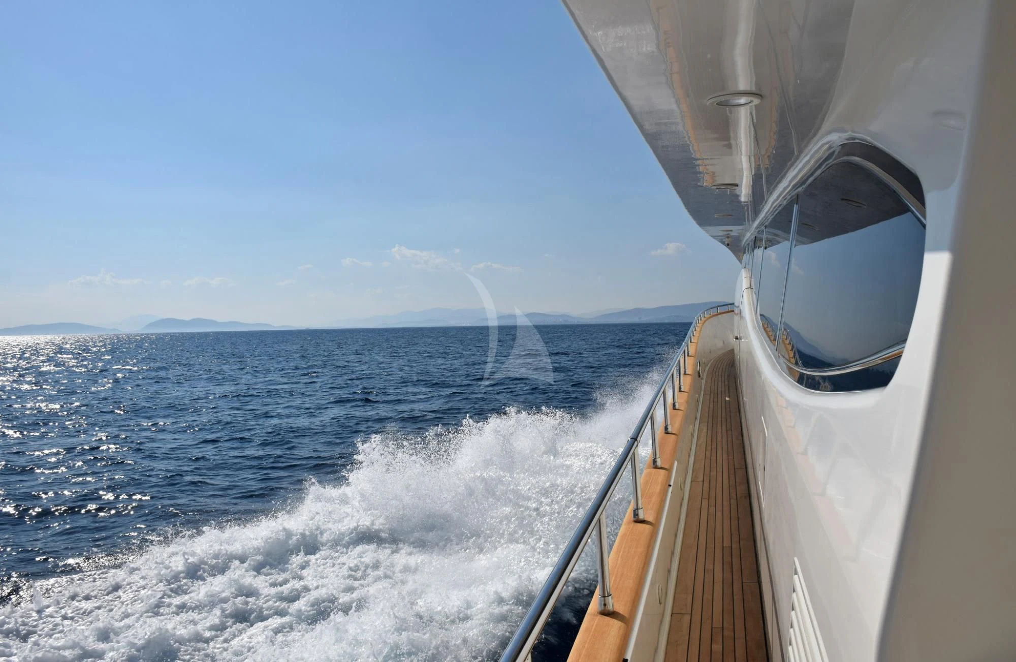 a boat on the water aboard SUGAR Yacht for Sale