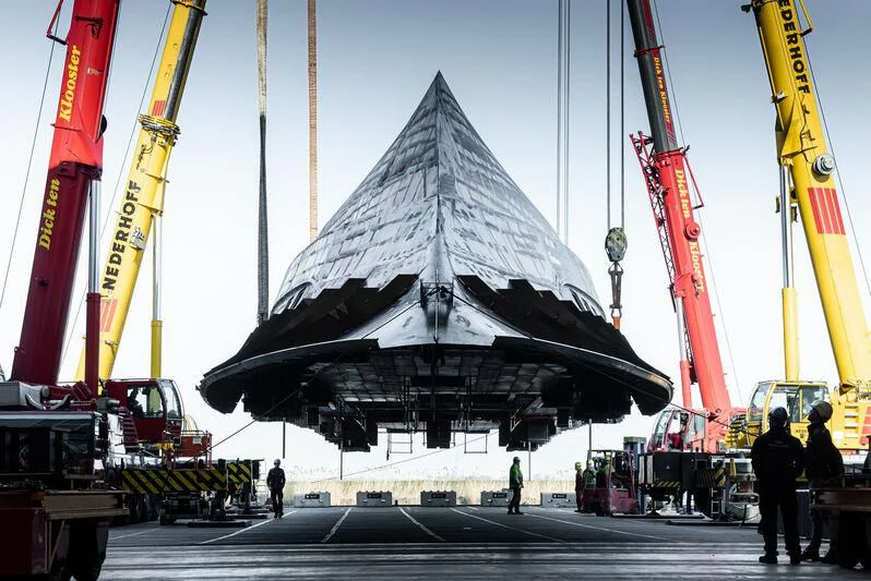 a large boat docked aboard SPECIAL ONE Yacht for Sale