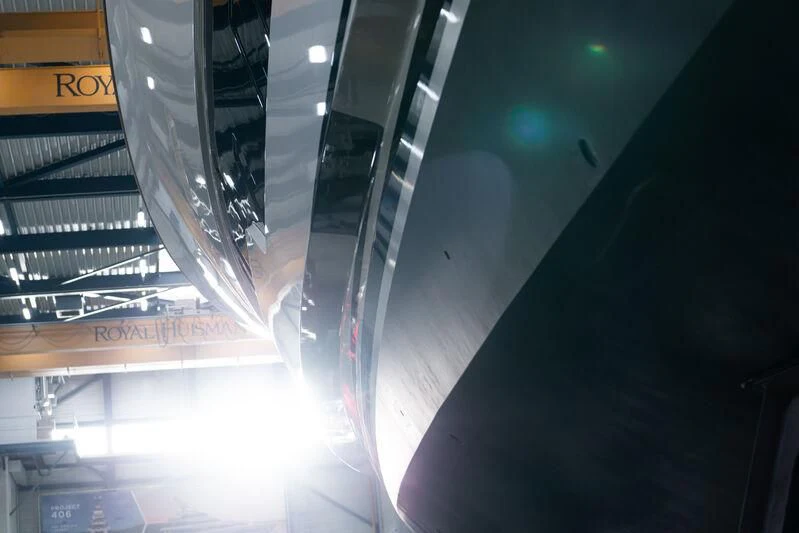 a large boat in a body of water aboard SPECIAL ONE Yacht for Sale