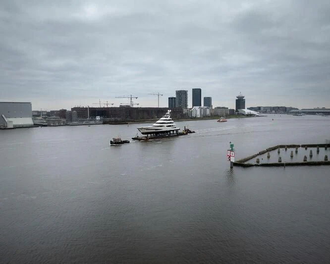a boat in the water aboard SPECIAL ONE Yacht for Sale