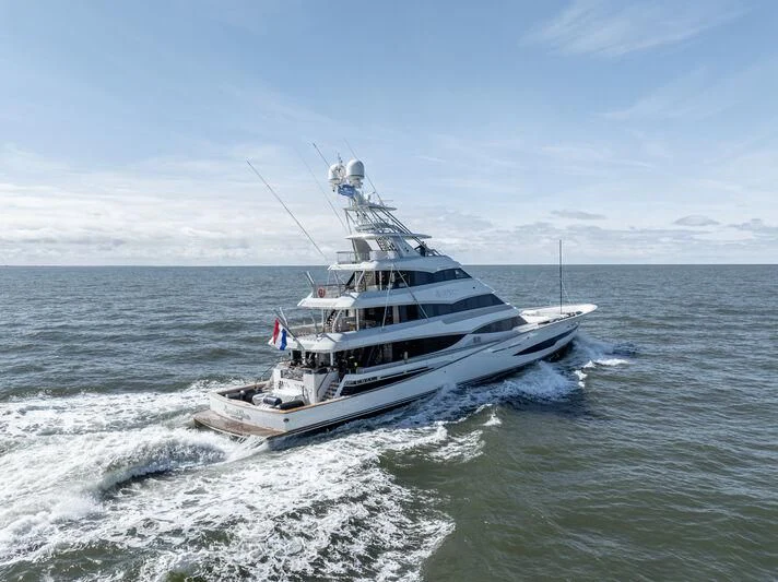 a boat in the water aboard SPECIAL ONE Yacht for Sale