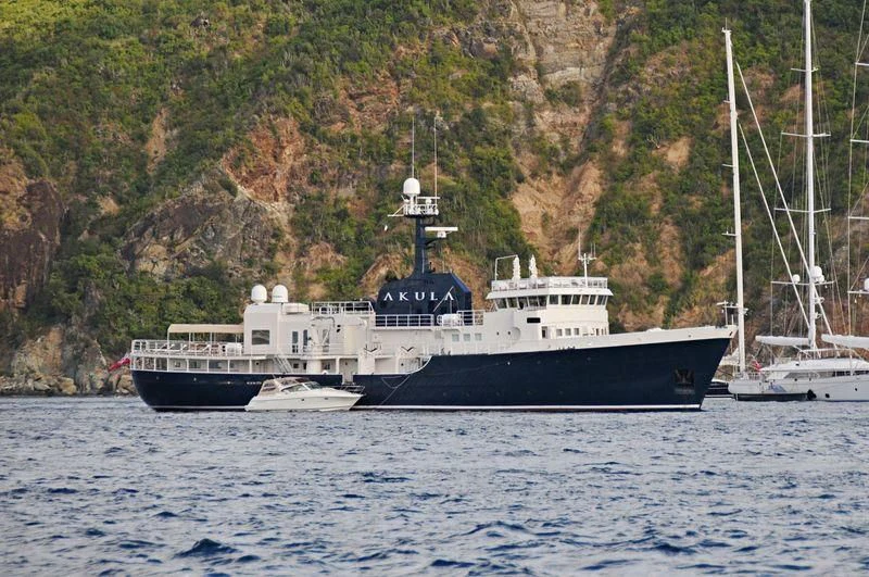 a boat on the water aboard OMNIA Yacht for Sale