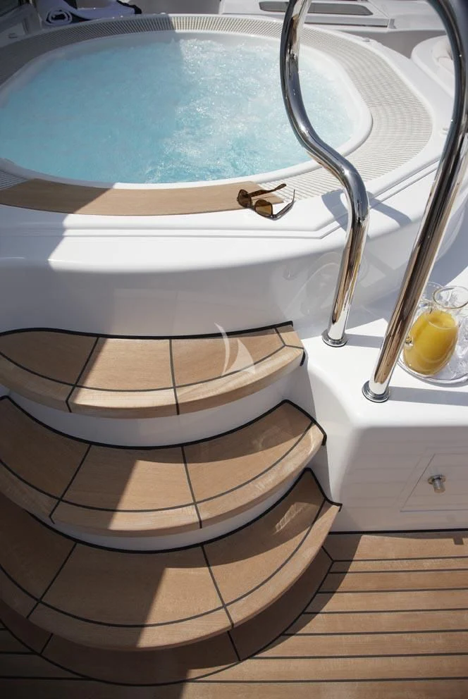 a toilet with a sink aboard HURRICANE RUN Yacht for Charter