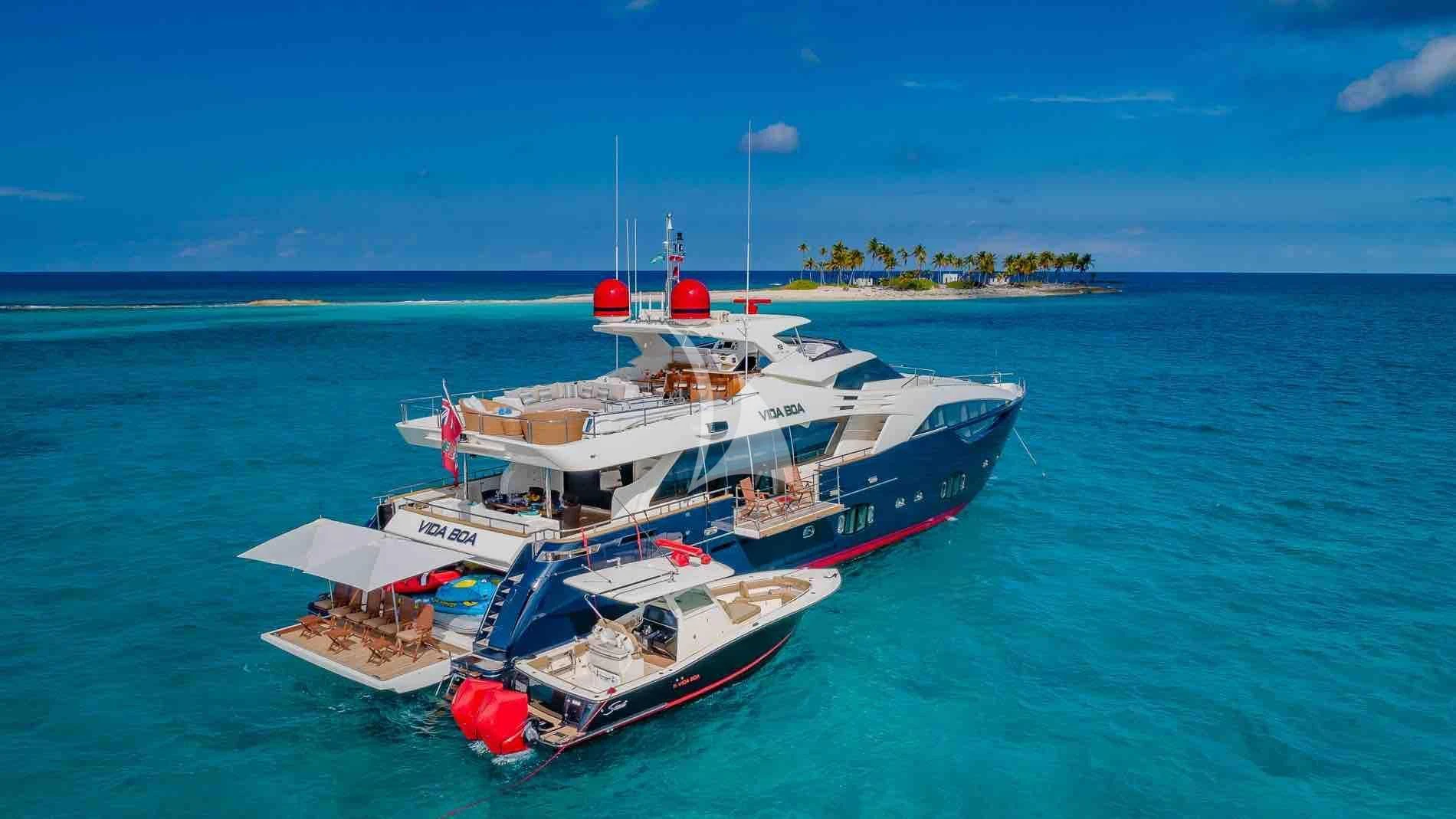 a boat on the water aboard ONE AND ONLY Yacht for Sale