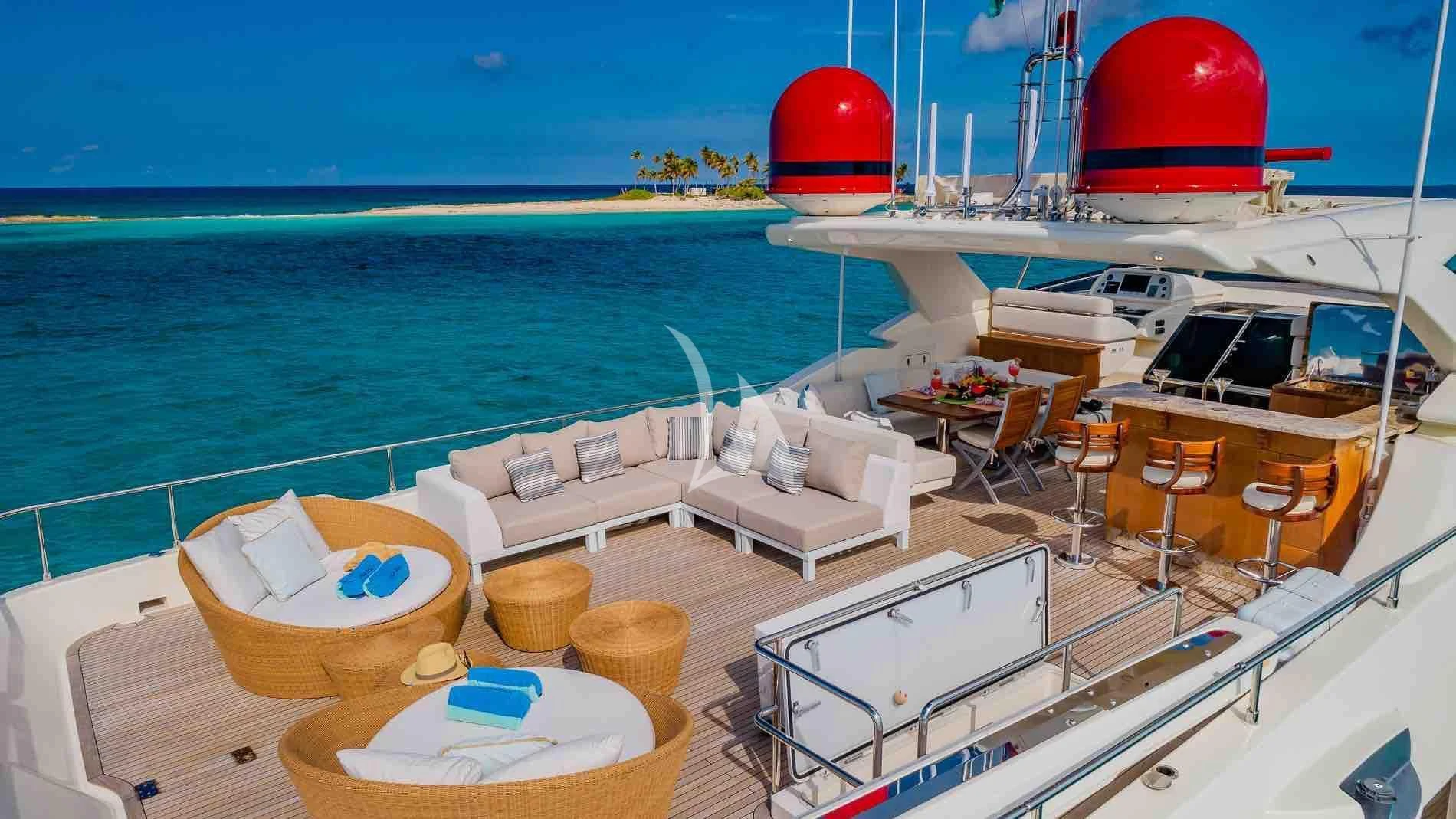 a boat on the water aboard ONE AND ONLY Yacht for Sale