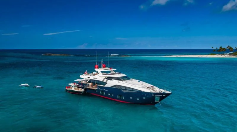 a couple of boats in the water aboard ONE AND ONLY Yacht for Sale
