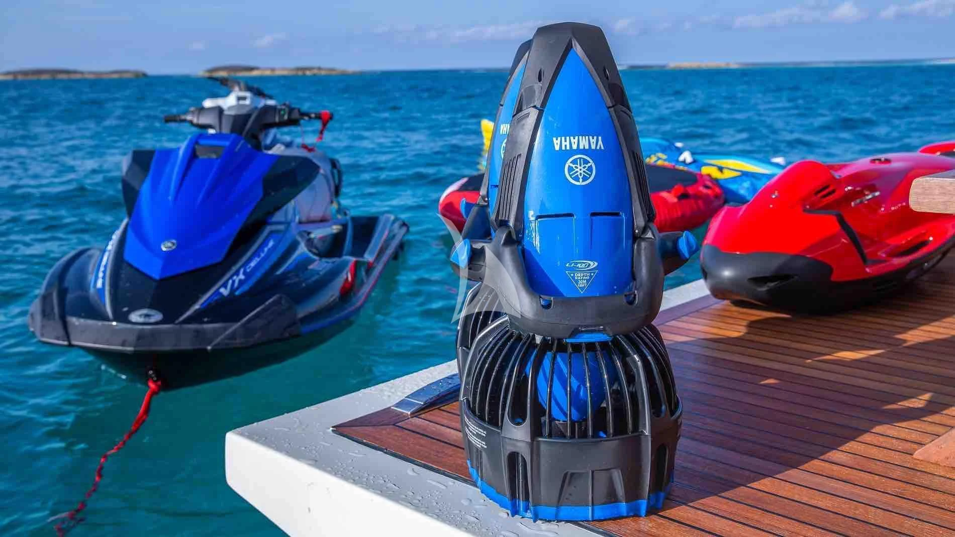 a boat on the water aboard ONE AND ONLY Yacht for Sale