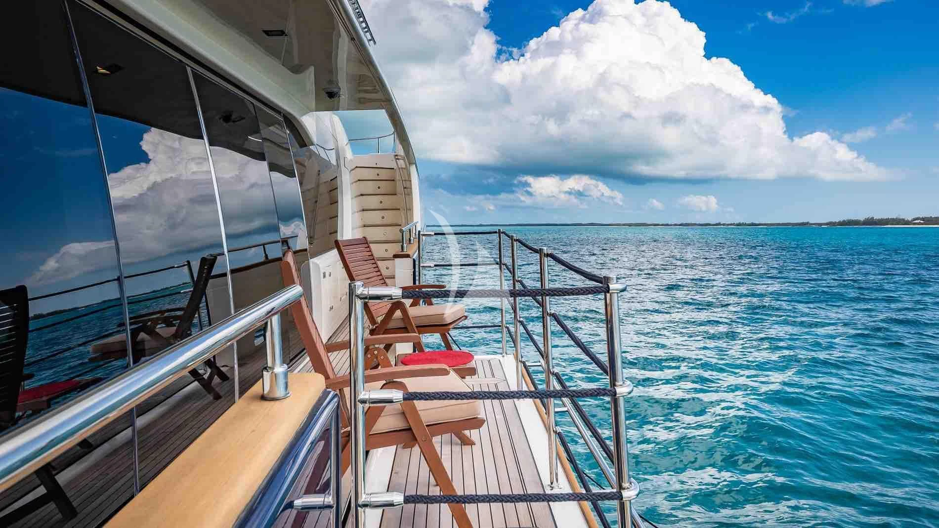 a boat on the water aboard ONE AND ONLY Yacht for Sale