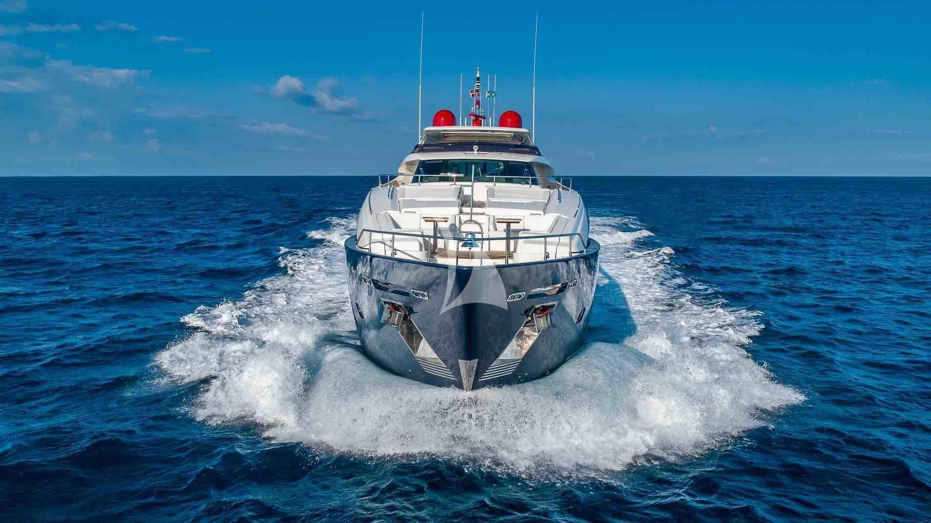 a boat on the water aboard ONE AND ONLY Yacht for Sale